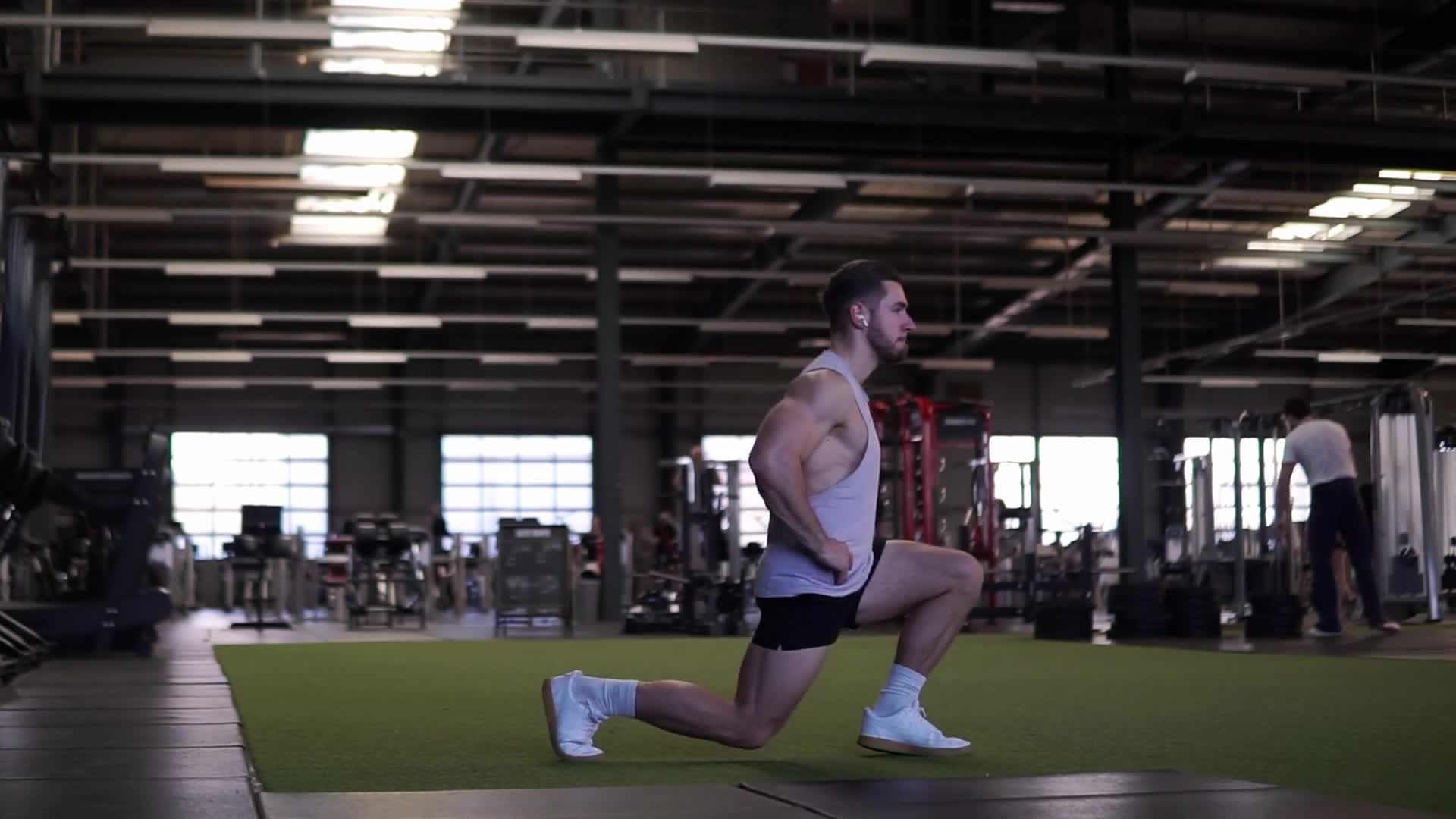 Jumping Lunges